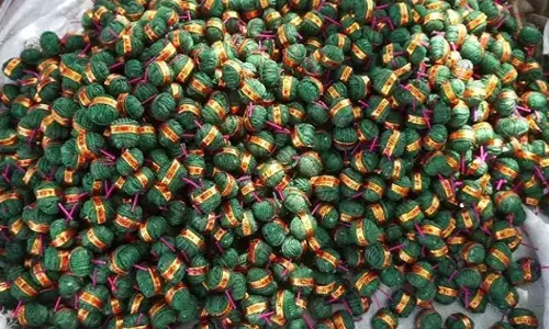 दिल्ली में पटाखे बैन के दौरान पुलिस ने 104 KG पटाखों के साथ दो लोगों को किया गिरफ्तार दिल्ली में पटाखे बैन के दौरान पुलिस ने 104 KG पटाखों के साथ दो लोगों को किया गिरफ्तार