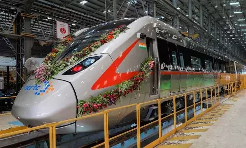 भाई दूज पर नियमित समय से दो घंटा पहले उपलब्ध होंगी नमो भारत ट्रेन की सेवाएं भाई दूज पर नियमित समय से दो घंटा पहले उपलब्ध होंगी नमो भारत ट्रेन की सेवाएं