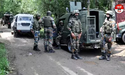 जम्मू और कश्मीर के बांदीपोरा में एनकाउंटर, एक आतंकी ढेर जम्मू और कश्मीर के बांदीपोरा में एनकाउंटर, एक आतंकी ढेर