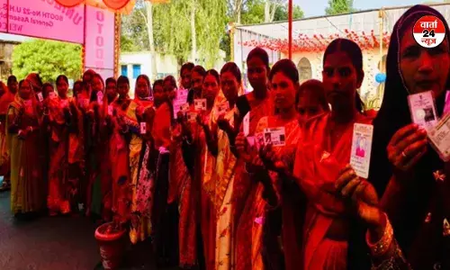 झारखंड विधानसभा चुनाव के पहले चरण में सुबह 11 बजे तक 29.31 फीसदी वोटिंग झारखंड विधानसभा चुनाव के पहले चरण में सुबह 11 बजे तक 29.31 फीसदी वोटिंग
