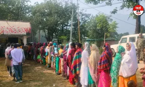 झारखंड विधानसभा चुनाव के पहले चरण में दोपहर 1 बजे तक 46.25 फीसदी वोटिंग झारखंड विधानसभा चुनाव के पहले चरण में दोपहर 1 बजे तक 46.25 फीसदी वोटिंग