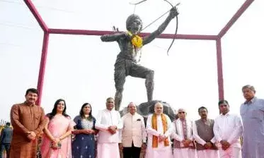 दिल्ली के सराय काले खां चौक का नाम अब बिरसा मुंडा चौक होगा, अमित शाह ने किया प्रतिमा का अनावरण