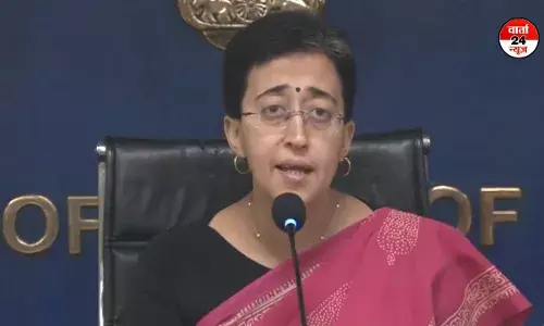 वायु प्रदूषण को लेकर सीएम आतिशी ने केंद्र सरकार को ठहराया जिम्मेदार, कहा- पंजाब में पराली जलाने की घटनाओं में कमी वायु प्रदूषण को लेकर सीएम आतिशी ने केंद्र सरकार को ठहराया जिम्मेदार, कहा- पंजाब में पराली जलाने की घटनाओं में कमी