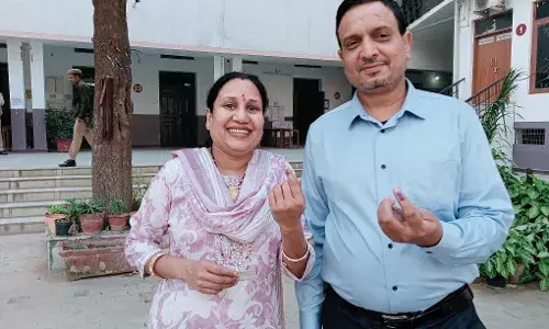 गाजियाबाद में सुबह नौ बजे तक 5.36 प्रतिशत मतदान, शाम पांच बजे तक कर सकेंगे वोट