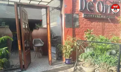 चंडीगढ़ के दि ओरा क्लब के बाहर धमाके सुबह-सुबह ब्लास्ट, बाइक सवार ने फेंके देसी बम