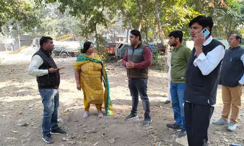 महापौर ने किया साऊथ साईट इंडस्ट्रियल एरिया का औचक निरीक्षण