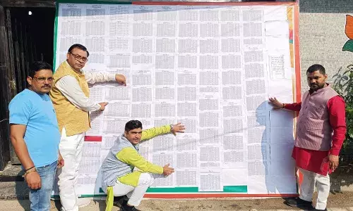 संगठन पर्व: सत्यापन अधिकारी ने भाजपा कार्यालय पर सक्रिय सदस्यों की सूची की चस्पा संगठन पर्व: सत्यापन अधिकारी ने भाजपा कार्यालय पर सक्रिय सदस्यों की सूची की चस्पा