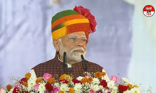 राजस्थान को विकास की सौगात: पीएम मोदी ने 24 परियोजनाओं का किया उद्घाटन राजस्थान को विकास की सौगात: पीएम मोदी ने 24 परियोजनाओं का किया उद्घाटन