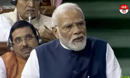 पीएम मोदी ने कांग्रेस के अंबेडकर के बयान पर किया तीखा प्रहार! कहा- कांग्रेस अपने कुकर्मों को छिपाने के लिए झूठ फैला रहे हैं पीएम मोदी ने कांग्रेस के अंबेडकर के बयान पर किया तीखा प्रहार! कहा- कांग्रेस अपने कुकर्मों को छिपाने के लिए झूठ फैला रहे हैं