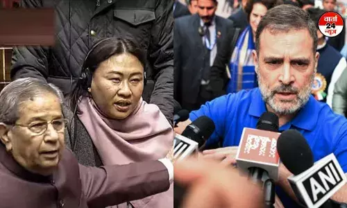 राहुल गांधी के ऊपर अब भाजपा महिला सांसद ने अभद्र व्यवहार करने का लगाया आरोप राहुल गांधी के ऊपर अब भाजपा महिला सांसद ने अभद्र व्यवहार करने का लगाया आरोप