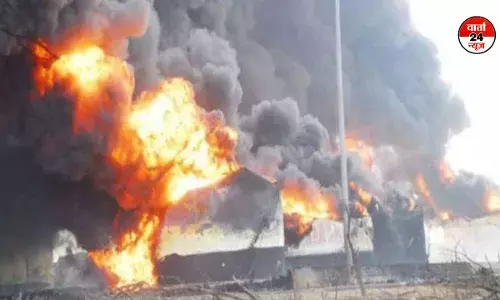 जयपुर-अजमेर हाईवे पर केमिकल टैंकर में भीषण विस्फोट! 8 की मौत, 35 घायल जयपुर-अजमेर हाईवे पर केमिकल टैंकर में भीषण विस्फोट! 8 की मौत, 35 घायल