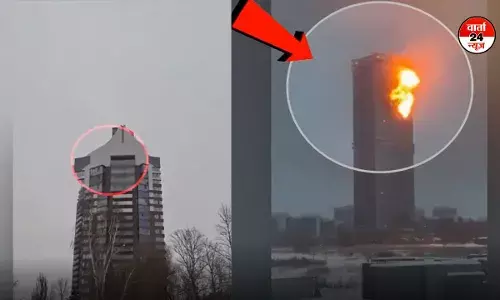 रूस के कजान में हाई-राइज इमारतों पर बड़ा ड्रोन हमला, हमले का आरोप यूक्रेन पर रूस के कजान में हाई-राइज इमारतों पर बड़ा ड्रोन हमला, हमले का आरोप यूक्रेन पर