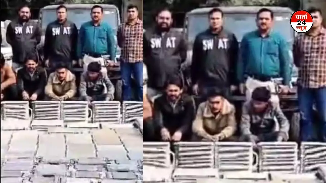 मोबाइल टावर चोरी का बड़ा खुलासा, लगभग 7 करोड़ के महंगे उपकरण बरामद मोबाइल टावर चोरी का बड़ा खुलासा, लगभग 7 करोड़ के महंगे उपकरण बरामद