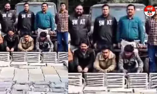 मोबाइल टावर चोरी का बड़ा खुलासा, लगभग 7 करोड़ के महंगे उपकरण बरामद मोबाइल टावर चोरी का बड़ा खुलासा, लगभग 7 करोड़ के महंगे उपकरण बरामद