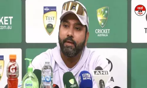 मेलबर्न टेस्ट: रोहित शर्मा ने फिटनेस पर लगाई मुहर, बल्लेबाजी क्रम पर सस्पेंस बरकरार मेलबर्न टेस्ट: रोहित शर्मा ने फिटनेस पर लगाई मुहर, बल्लेबाजी क्रम पर सस्पेंस बरकरार