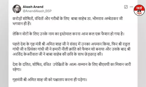 राहुल और प्रियंका गांधी पर भड़के मायावती के भतीजे, कहा-राहुल-प्रियंका ने हमारी क्रांति को फैशन शो बनाया