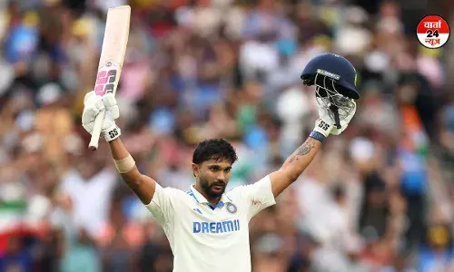 भारत बनाम ऑस्ट्रेलिया: तीसरे दिन का खेल समाप्त, नीतीश रेड्डी ने जड़ा शतक भारत बनाम ऑस्ट्रेलिया: तीसरे दिन का खेल समाप्त, नीतीश रेड्डी ने जड़ा शतक