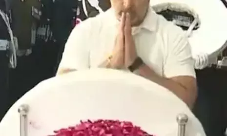 राहुल ने किया दावा: निगमबोध घाट पर हुआ मनमोहन सिंह का अपमान