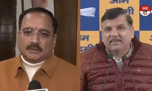 दिल्ली बीजेपी ने संजय सिंह पर लगाया मतदाता सूची में नामों की गड़बड़ी का आरोप दिल्ली बीजेपी ने संजय सिंह पर लगाया मतदाता सूची में नामों की गड़बड़ी का आरोप
