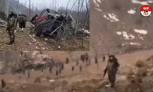 जम्मू-कश्मीर के बांदीपोरा में बड़ा हादसा: सेना का वाहन खाई में गिरा, चार जवान की मौत जम्मू-कश्मीर के बांदीपोरा में बड़ा हादसा: सेना का वाहन खाई में गिरा, चार जवान की मौत