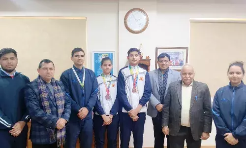 SGFI शूटिंग प्रतियोगिता में स्वामी विवेकानंद सरस्वती विद्या मंदिर के छात्रों ने जीते स्वर्ण और अन्य पदक