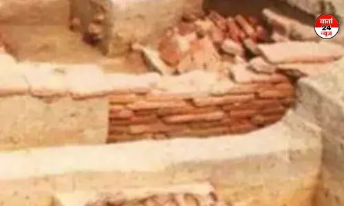 तिलवाड़ा गांव में एएसआई की खुदाई से मिले 4000 साल पुराने बर्तन