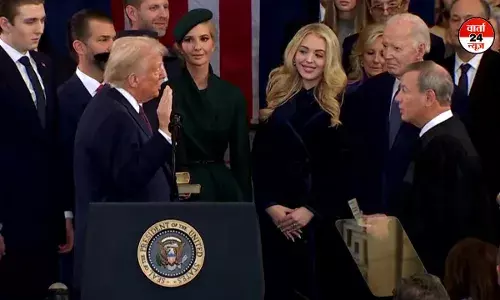 डोनाल्ड ट्रंप बने अमेरिका के 47वें राष्ट्रपति, ली शपथ, पीएम मोदी ने दी बधाई