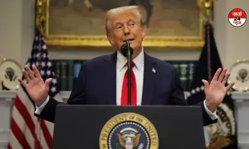 राष्ट्रपति ट्रंप ने अमेरिका का स्वर्णिम दौर बताया, कहा- तेल की कीमतें घटी तो रूस-यूक्रेन युद्ध भी समाप्त राष्ट्रपति ट्रंप ने अमेरिका का स्वर्णिम दौर बताया, कहा- तेल की कीमतें घटी तो रूस-यूक्रेन युद्ध भी समाप्त