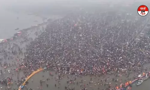 मौनी अमावस्या पर महाकुंभ में भारी भीड़ को देखते हुए प्रयागराज जाने वाली ट्रेनें रोकी गईं मौनी अमावस्या पर महाकुंभ में भारी भीड़ को देखते हुए प्रयागराज जाने वाली ट्रेनें रोकी गईं