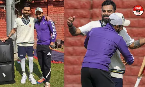 रणजी ट्रॉफी में वापसी से पहले विराट कोहली ने पुराने दोस्त से की मुलाकात