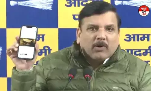 AAP सांसद संजय सिंह ने भाजपा पर साधा निशाना, कहा- AAP को बदनाम करने की साजिश