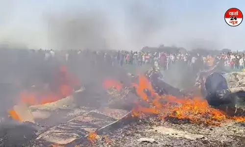 मध्य प्रदेश में एयर फोर्स का मिराज 2000 फाइटर जेट क्रैश, पायलट सुरक्षित मध्य प्रदेश में एयर फोर्स का मिराज 2000 फाइटर जेट क्रैश, पायलट सुरक्षित