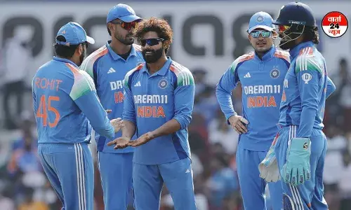 नागपुर वनडे: हर्षित राणा और रवींद्र जडेजा का जलवा, इंग्लैंड 248 रन पर ऑलआउट नागपुर वनडे: हर्षित राणा और रवींद्र जडेजा का जलवा, इंग्लैंड 248 रन पर ऑलआउट