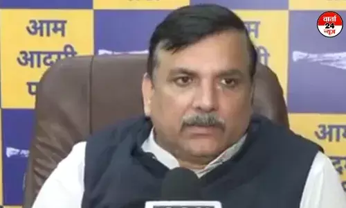 संजय सिंह ने भाजपा पर लगाया आरोप, कहा- आप के 7 विधायकों को खरीदने के लिए 15 करोड़ रुपये की पेशकश