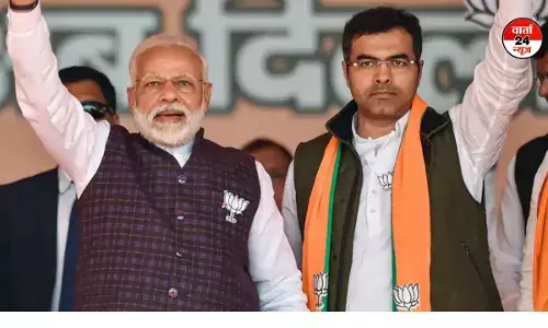 केजरीवाल को हराकर परवेश वर्मा ने जीत का श्रेय पीएम मोदी को दिया, दिल्ली का किया आभार व्यक्त केजरीवाल को हराकर परवेश वर्मा ने जीत का श्रेय पीएम मोदी को दिया, दिल्ली का किया आभार व्यक्त