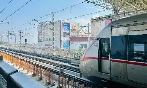 एनसीआरटीसी ने मेरठ में शुरू किया मेरठ साउथ और शताब्दी नगर के बीच नमो भारत ट्रेन का ट्रायल रन एनसीआरटीसी ने मेरठ में शुरू किया मेरठ साउथ और शताब्दी नगर के बीच नमो भारत ट्रेन का ट्रायल रन