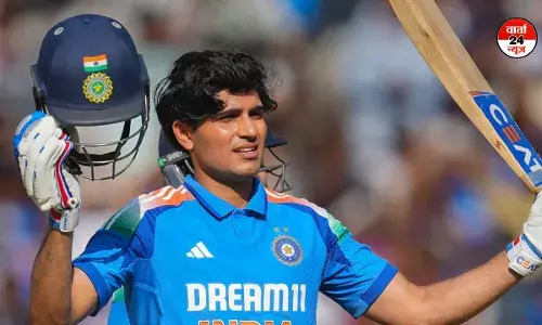 शुभमन का शानदार शतक! आखिरी मुकाबले में भारत ने इंग्लैंड को 357 रनों का लक्ष्य दिया शुभमन का शानदार शतक! आखिरी मुकाबले में भारत ने इंग्लैंड को 357 रनों का लक्ष्य दिया