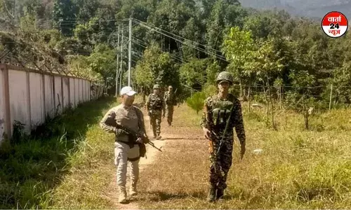 मणिपुर में सुरक्षाबलों की बड़ी कार्रवाई, तीन प्रतिबंधित संगठनों के छह सदस्य गिरफ्तार