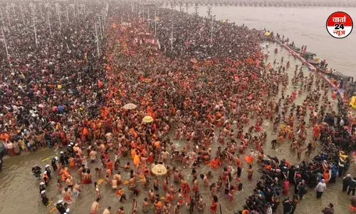 महाकुंभ 2025: श्रद्धालुओं की संख्या 50 करोड़ के करीब, आज बनेगा नया रिकॉर्ड महाकुंभ 2025: श्रद्धालुओं की संख्या 50 करोड़ के करीब, आज बनेगा नया रिकॉर्ड