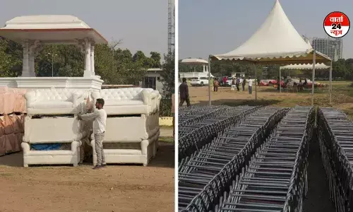 दिल्ली के मुख्यमंत्री के शपथ ग्रहण समारोह का समय बदला, रामलीला मैदान में भव्य आयोजन की तैयारी दिल्ली के मुख्यमंत्री के शपथ ग्रहण समारोह का समय बदला, रामलीला मैदान में भव्य आयोजन की तैयारी