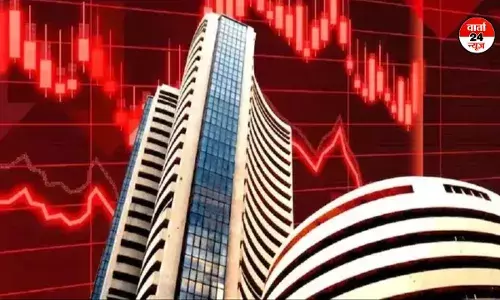 शेयर बाजार में भारी गिरावट, डॉलर के मुकाबले रुपया चार पैसे की गिरावट के साथ हुआ बंद शेयर बाजार में भारी गिरावट, डॉलर के मुकाबले रुपया चार पैसे की गिरावट के साथ हुआ बंद