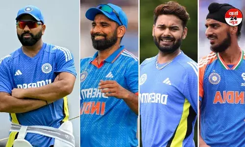 भारत बनाम न्यूजीलैंड मैच में रोहित शर्मा के खेलने पर संशय! क्या ऋषभ पंत की होगी वापसी, शमी की जगह अर्शदीप को मौका? भारत बनाम न्यूजीलैंड मैच में रोहित शर्मा के खेलने पर संशय! क्या ऋषभ पंत की होगी वापसी, शमी की जगह अर्शदीप को मौका?