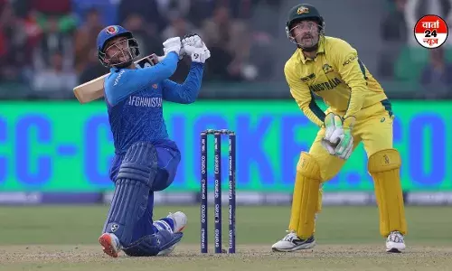 अफगानिस्तान ने ऑस्ट्रेलिया को दिया 273 रनों का लक्ष्य, सेदुकुल्लाह और अजमत की अर्धशतकीय पारी