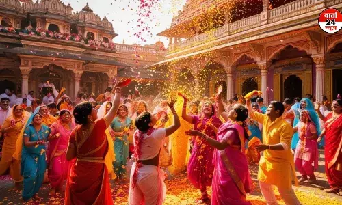 होली पर हक ? ब्रज की होली से मुस्लिमों की एंट्री पर बैन की मांग, राजनीति भी गरमाई, जानें क्या है मामला होली पर हक ? ब्रज की होली से मुस्लिमों की एंट्री पर बैन की मांग, राजनीति भी गरमाई, जानें क्या है मामला