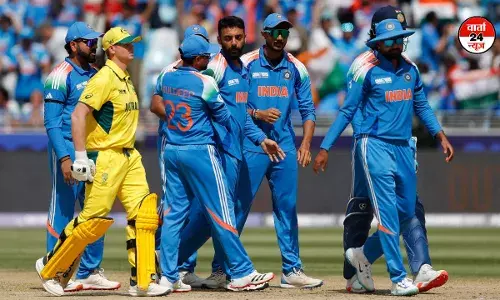 ऑस्ट्रेलिया ने सेमीफाइनल में भारत को 265 रनों का दिया लक्ष्य