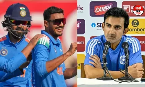 अक्षर पटेल को नंबर 5 और केएल राहुल को नंबर 6 पर भेजने का सिलसिला जारी रहेगा, जिन्हें जो सोचना है, उन्हें सोचने दें: गंभीर