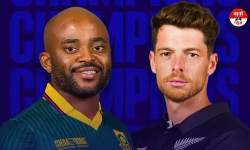 चैंपियंस ट्रॉफी 2025: दक्षिण अफ्रीका और न्यूजीलैंड के बीच सेमीफाइनल मुकाबला शुरू