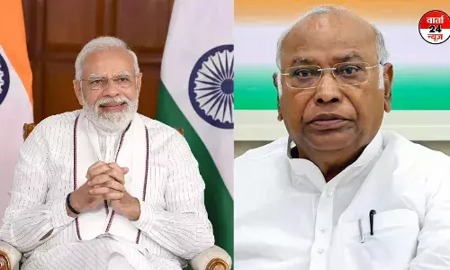 खरगे का पीएम पर तंज! कहा- मंगलसूत्र चोरी की बात कही थी, अब वह सच हो गई, जानें ऐसा क्यों कहा ? खरगे का पीएम पर तंज! कहा- मंगलसूत्र चोरी की बात कही थी, अब वह सच हो गई, जानें ऐसा क्यों कहा ?