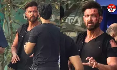 ऋतिक रोशन को लगी चोट, वॉर 2 की शूटिंग पर रोक ऋतिक रोशन को लगी चोट, वॉर 2 की शूटिंग पर रोक