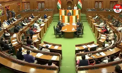 दिल्ली विधानसभा में बजट सत्र की कार्यवाही शुरू, विपक्ष सरकार पर हुआ हमलावर, जानें क्या कहा दिल्ली विधानसभा में बजट सत्र की कार्यवाही शुरू, विपक्ष सरकार पर हुआ हमलावर, जानें क्या कहा